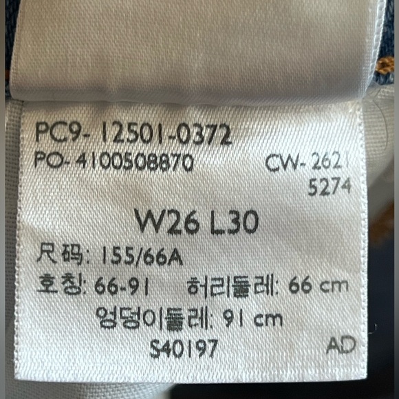 Levi’s 501® Original Fit Women’s Jeans Size 26 - Picture 7 of 11
